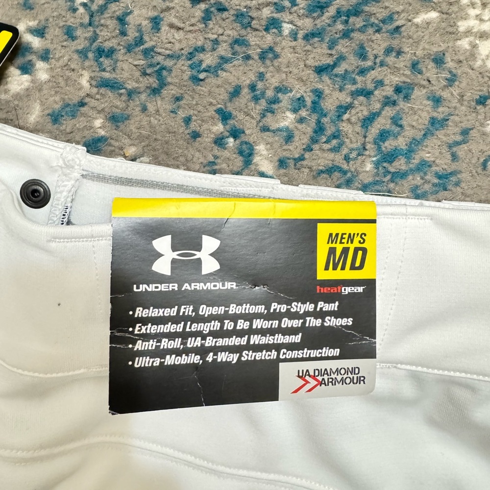 Under Armour White Performance Pants - image 4